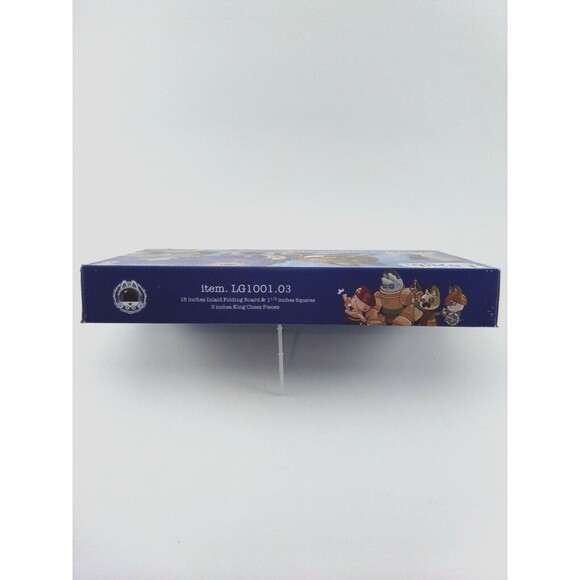 Lingle Deluxe Foldable Wooden Chess Set In Traveling Case - Picture 4 of 5